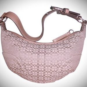 🆕 Coach Lilac Purple Classic Soho Signature Logo Hobo Shoulder Bag